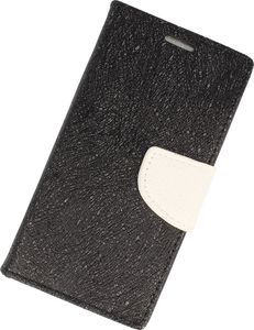 Etui portfel fancy HUAWEI P SMART czarno-biały shine 5