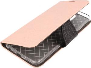 fancy Huawei P9 Lite Mini różowo-czarny shine 2