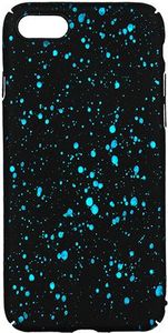 Etui Splash soft HUAWEI P20 czarno - niebieskie 1