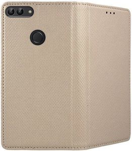 Etui portfel flip magnet HUAWEI P SMART złoty 3