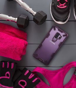 Ringke Ringke Fusion X etui pancerny pokrowiec z ramką Samsung Galaxy S9 Plus G965 fioletowy (FUSG0002-RPKG) 10