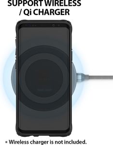 Ringke Ringke Fusion X etui pancerny pokrowiec z ramką Samsung Galaxy S9 Plus G965 fioletowy (FUSG0002-RPKG) 6