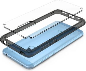 Ringke Ringke Fusion etui pokrowiec z żelową ramką Xiaomi Redmi 5 Plus / Redmi Note 5 (single camera) różowy (RFXI011-RPKG) 2