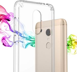 Ringke Ringke Fusion etui pokrowiec z żelową ramką Xiaomi Redmi 5 Plus / Redmi Note 5 (single camera) różowy (RFXI011-RPKG) 4