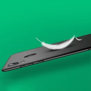 MSVII MSVII Simple ultracienkie etui pokrowiec Huawei P20 Lite czerwony 10