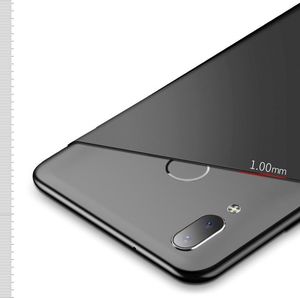 MSVII MSVII Simple ultracienkie etui pokrowiec Huawei P20 Lite czerwony 2