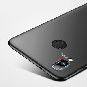 MSVII MSVII Simple ultracienkie etui pokrowiec Huawei P20 Lite czerwony 5