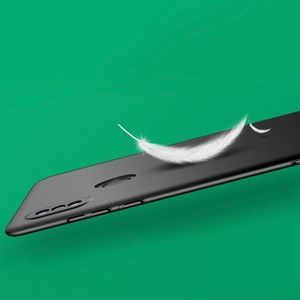 MSVII MSVII Simple ultracienkie etui pokrowiec Xiaomi Redmi Note 5 (dual camera) / Redmi Note 5 Pro czerwony 10