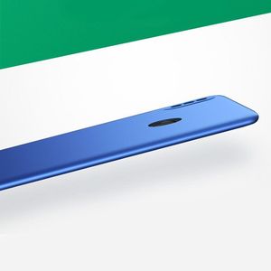 MSVII MSVII Simple ultracienkie etui pokrowiec Xiaomi Redmi Note 5 (dual camera) / Redmi Note 5 Pro czerwony 11