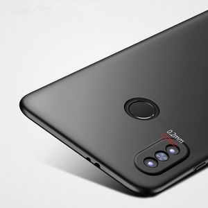 MSVII MSVII Simple ultracienkie etui pokrowiec Xiaomi Redmi Note 5 (dual camera) / Redmi Note 5 Pro czerwony 5