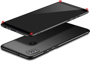 MSVII MSVII Simple ultracienkie etui pokrowiec Xiaomi Redmi Note 5 (dual camera) / Redmi Note 5 Pro czerwony 6