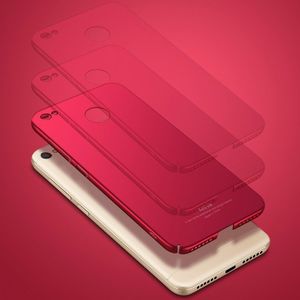 MSVII Etui Xiaomi Redmi Note 5A Prime MSVII Simple ultracienki pokrowiec czerwony 6