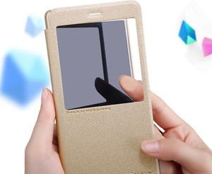 Nillkin Nillkin Sparkle skórzany pokrowiec futerał Xiaomi Redmi Note 4 (MediaTek) ciemnoszary 8