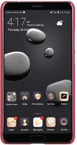 Nillkin Etui Super Frosted Shield + folia Mate 10 czerwone 5