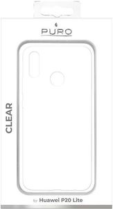 Puro PURO Clear Cover - Etui Huawei P20 Lite (przezroczysty) 3