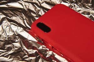 Puro PURO ICON Cover - Etui iPhone X (czerwony) Limited edition 11