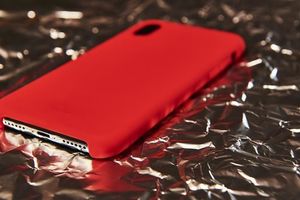 Puro PURO ICON Cover - Etui iPhone X (czerwony) Limited edition 13