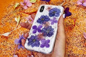 Puro Etui Glam Hippie Chic Cover iPhone X chabrowe 2