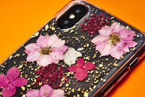 Puro Etui Glam Hippie Chic Cover iPhone X chabrowe 7