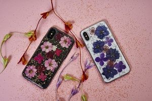 Puro Etui Glam Hippie Chic Cover iPhone X chabrowe 8