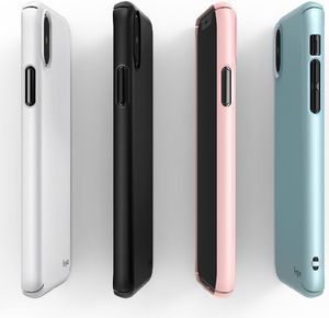 Ringke Ringke Slim ultracienkie etui pokrowiec iPhone X niebieski (SLAP0028-RPKG) 5