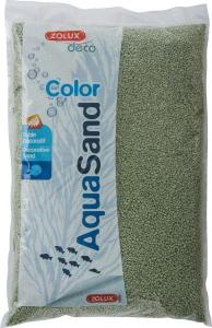 Zolux Aquasand Color pastelowa zieleń 5kg 1