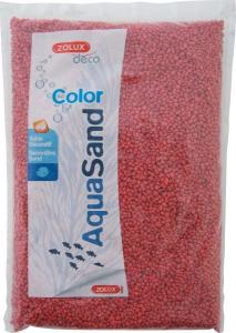 Zolux Aquasand Color malinowy 1kg 1