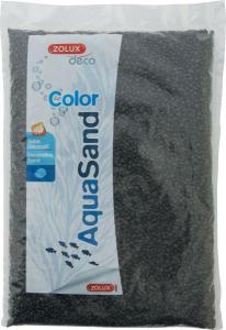 Zolux Aquasand Color czerń hebanowa 5kg 1