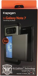 Spigen Nakładka Card Slider do Samsung Galaxy Note 7 szara 6