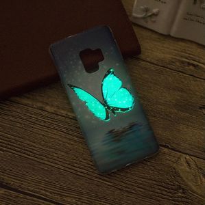 Etui slim case art SAMSUNG S9 SHINY BLUE BUTTERFLY 4