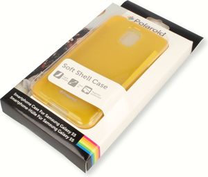 Etui Polaroid soft slim Samsung S5 żółte 1