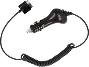 Ładowarka samochodowa+Etui+Uchwyt iPhone 4/4s 4