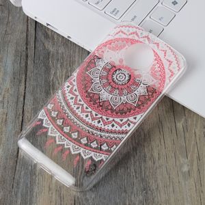 ETUI TPU EDGE HYBRID MOTO G5S PINK MANDALA PATTERN 3