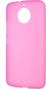 Etui Matte TPU Cover Moto G5S różowe 2