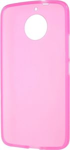 Etui Matte TPU Cover Moto G5S różowe 3