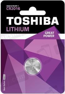 Toshiba Bateria CR2016 1 szt. 1