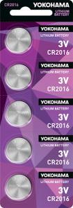 Yokohama Bateria CR2016 5 szt. 1
