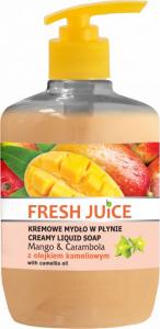 Elfa Pharm Fresh Juice Mango&Carambola Mydło w płynie z olejkiem kameliowym 460 ml 1