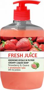 Elfa Pharm Mydło w płynie Fresh Juice Strawberry&Guava z proteinami ryżu 460ml 1