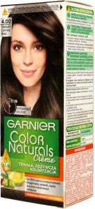 Garnier Color Naturals Krem koloryzujący nr 4.00 Głęboki Ciemny Brąz 1