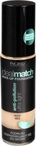 Ingrid Ideal Match nr 403 Nude Podkład dopasowujący się do skóry 30 ml 1