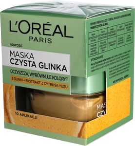 L’Oreal Paris Skin Expert Maska Czysta Glinka oczyszczająco-rozświetlająca 50ml 1