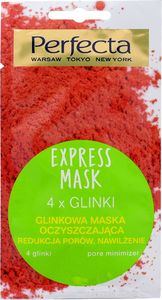Perfecta Perfecta Express Mask Glinkowa Maska oczyszczająca 4 Glinki 8ml 1