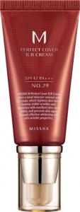 Missha M Perfect Cover BB Cream SPF42/PA+++ wielofunkcyjny krem BB 29 Caramel Beige 50ml 1