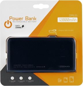 Powerbank Power bank bs DP633 12000 li-ion granat 2