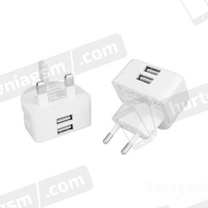 Ładowarka Remax ŁADOWARKA SIECIOWA REMAX RMT7188 2xUSB 2,1A 2