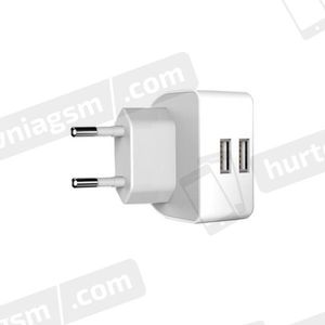 Ładowarka Remax ŁADOWARKA SIECIOWA REMAX RMT7188 2xUSB 2,1A 3