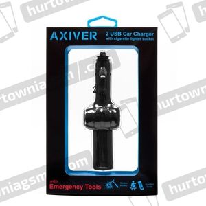 Ładowarka Ładowarka AXIVER 2xUSB EMERGENCY TOOLS 4