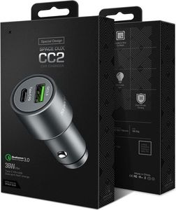 Ładowarka Dux Ducis CC2 1x USB-A 1x USB-C 3 A  (54981-uniw) 3