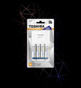 Ładowarka Toshiba Ładowarka do baterii TOSHIBA AA/AAA + 4xAA1950mAh 1